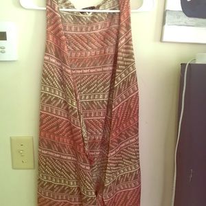 Tribal print tunic